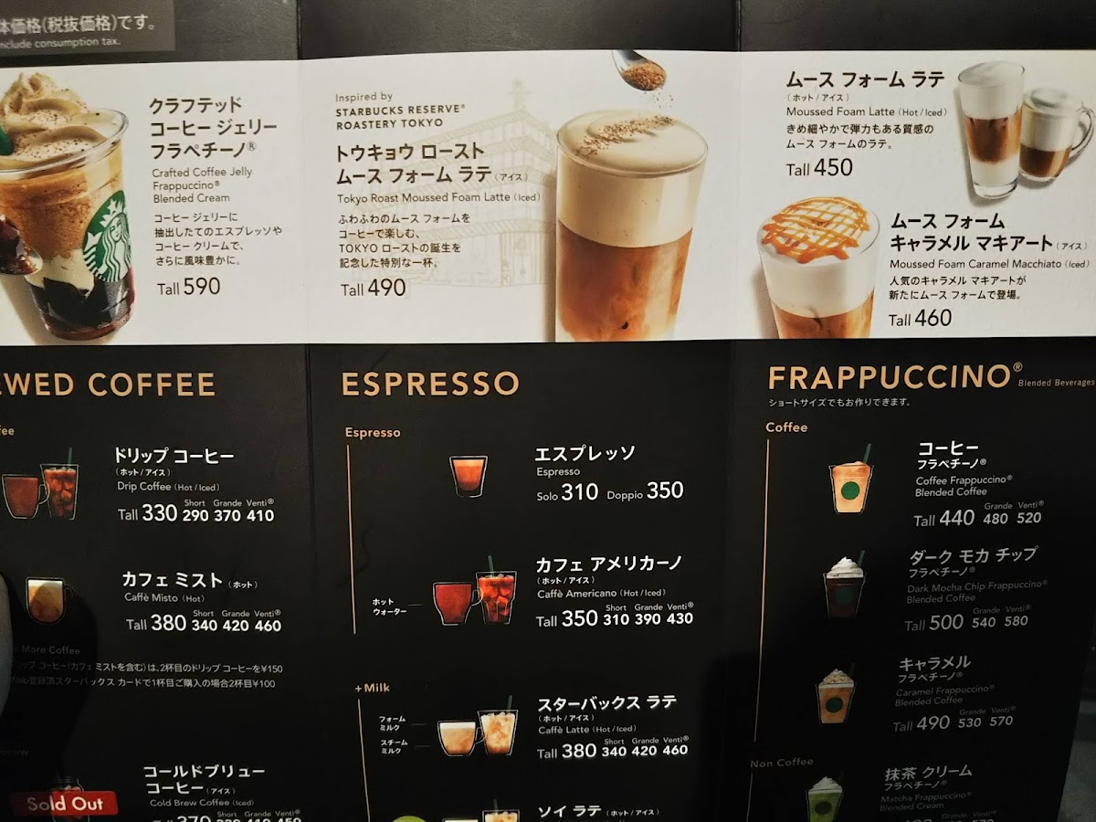 Menu Starbucks Coffee - Fujisawa Shobuzawa-6