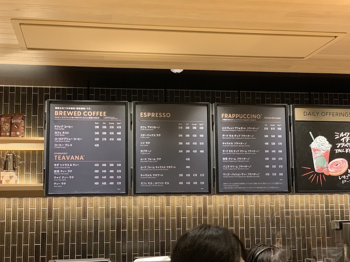 Menu Starbucks Coffee - Hofu-2