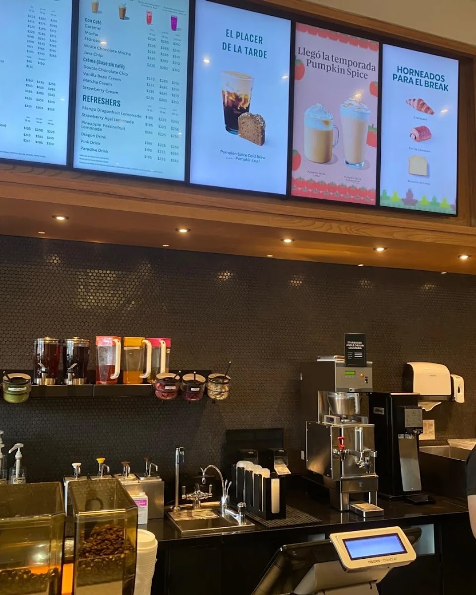 Menu Starbucks Galería 360-4