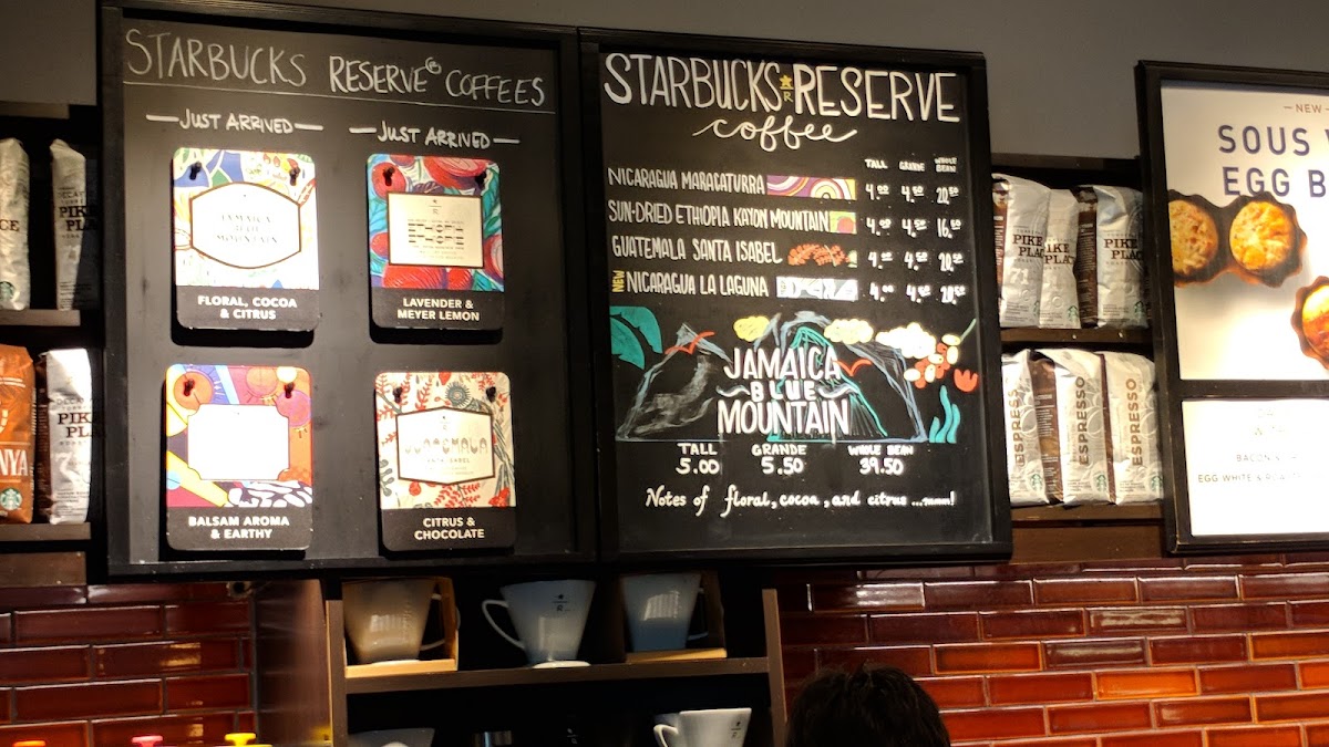 Menu Starbucks King & Peter-2