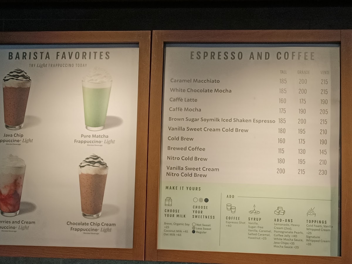 Menu Starbucks One Griffinstone-2