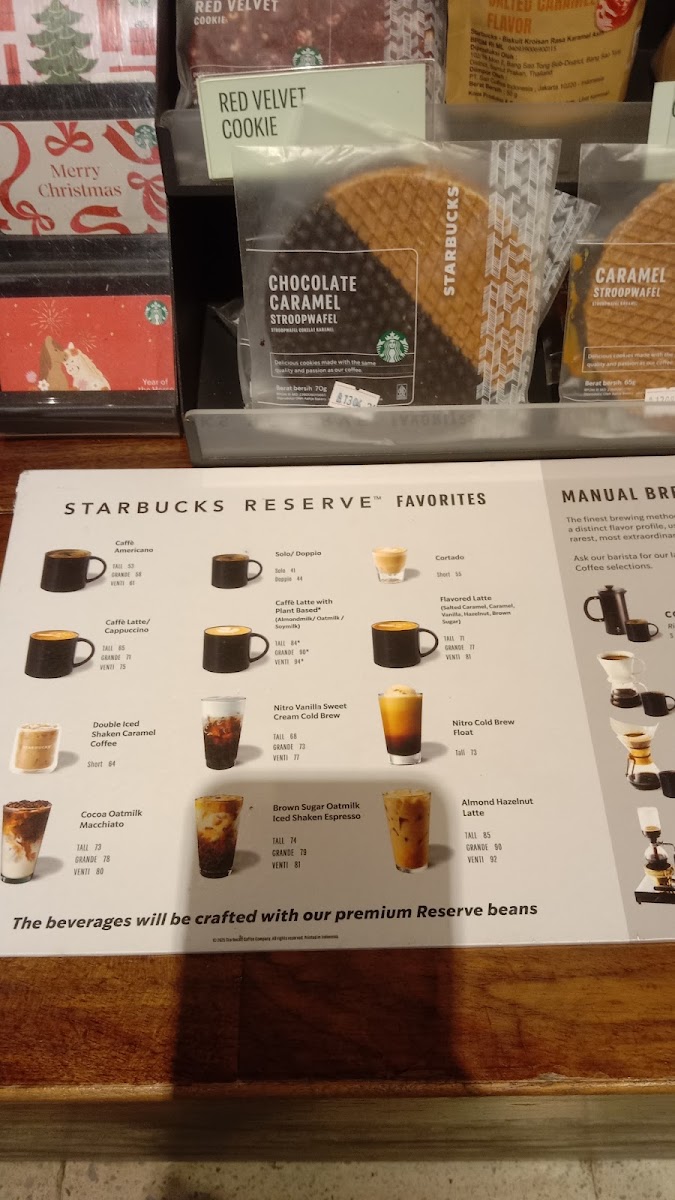 Menu Starbucks Reserve Plaza Senayan-2