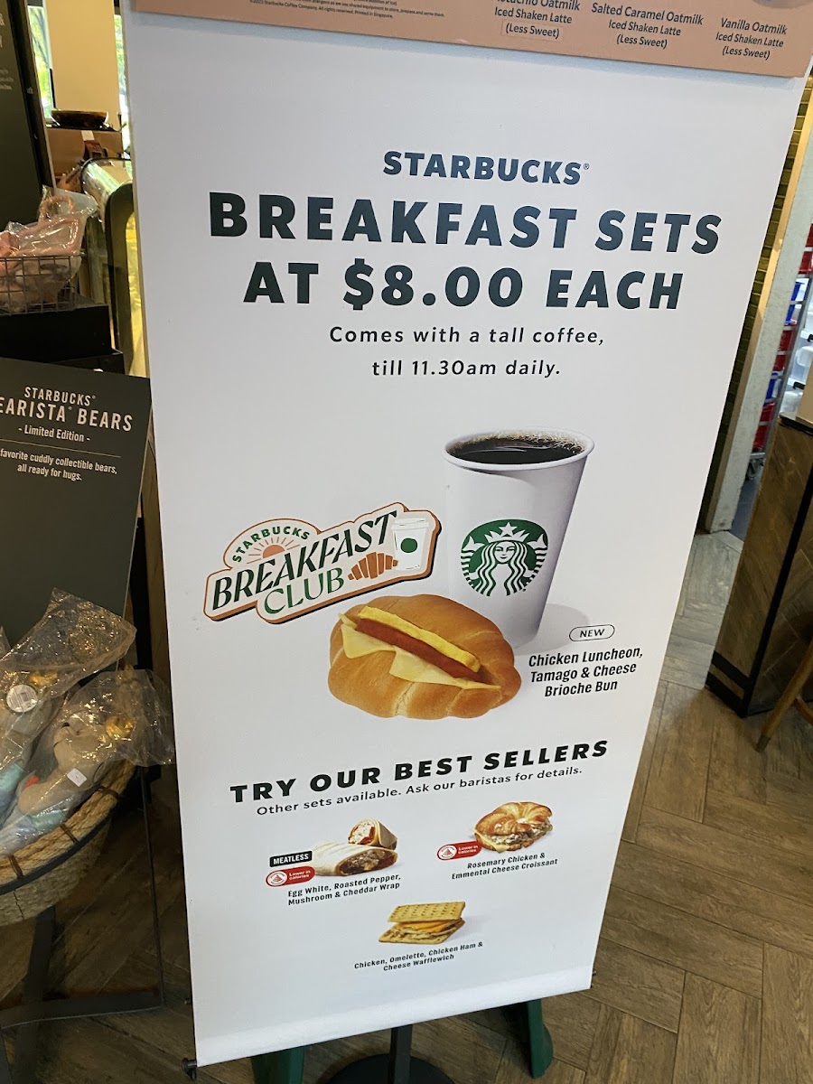 Menu Starbucks Seletar Mall-1