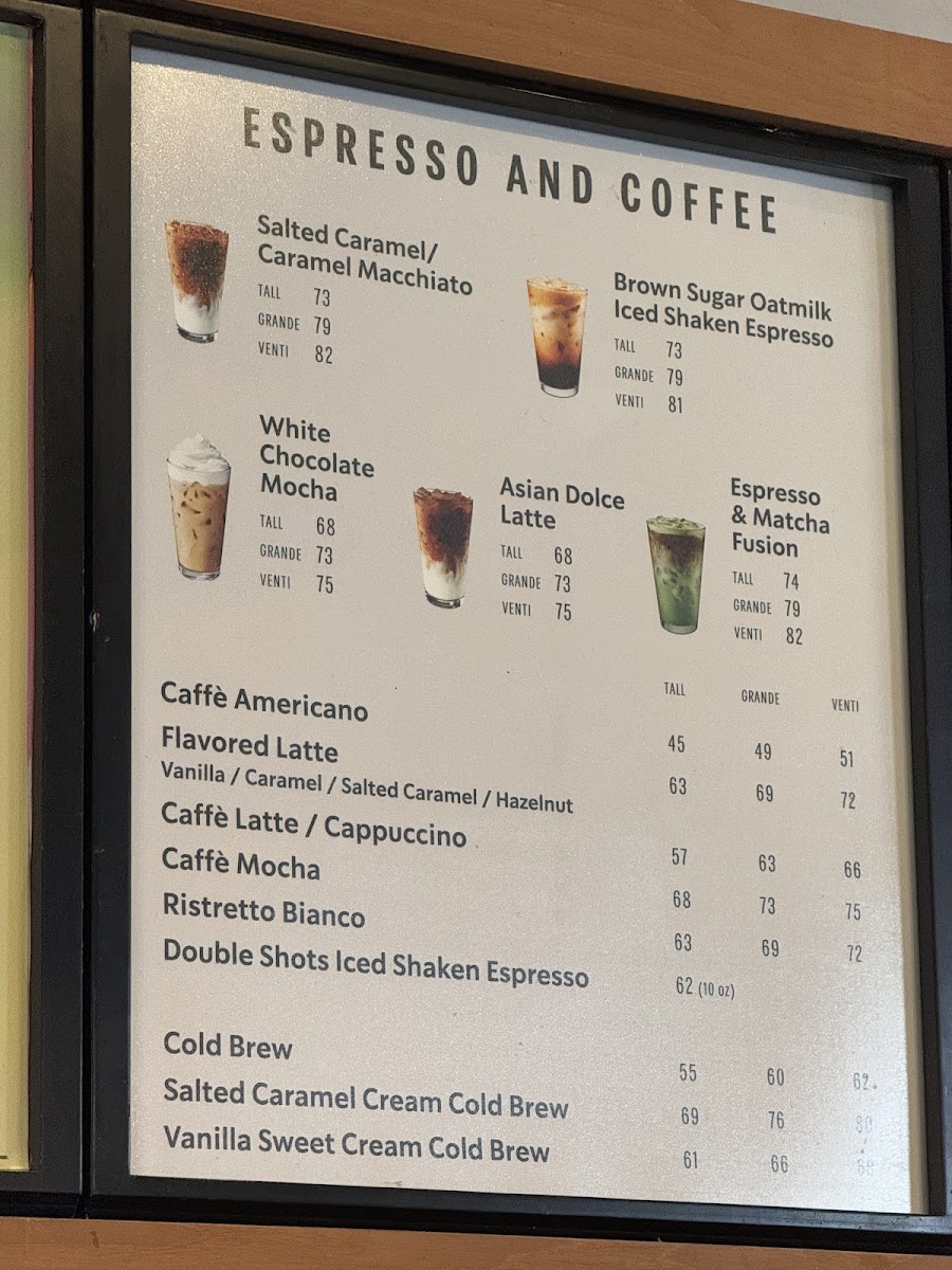 Menu Starbucks Ubud-1