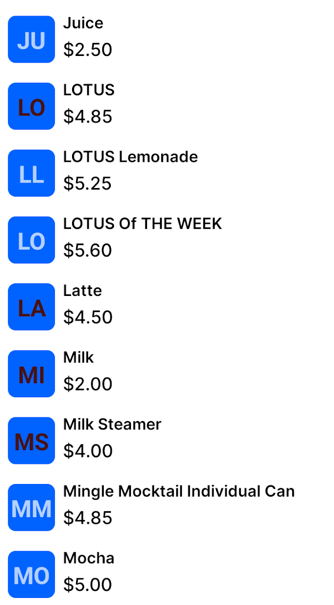 Menu Starks & Luce Coffee Parlour And Bakehouse Llc-5