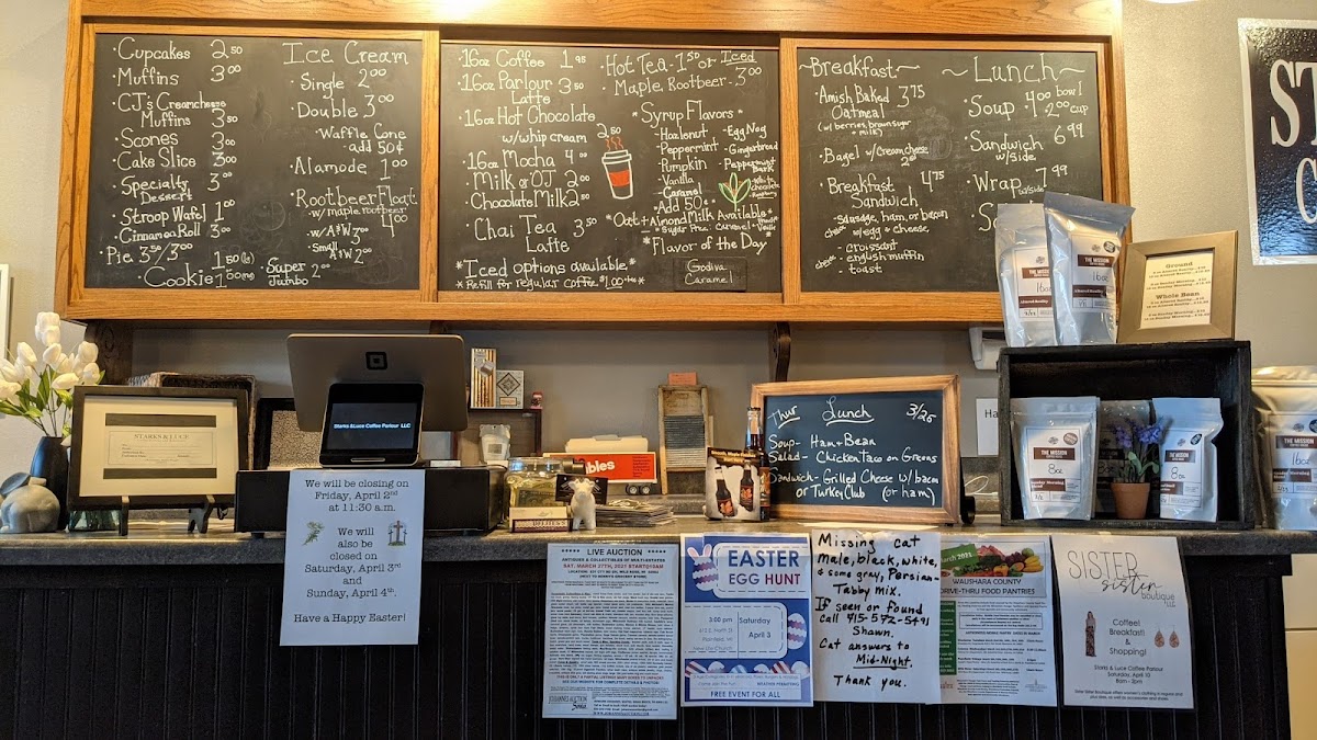 Menu Starks & Luce Coffee Parlour And Bakehouse Llc-6