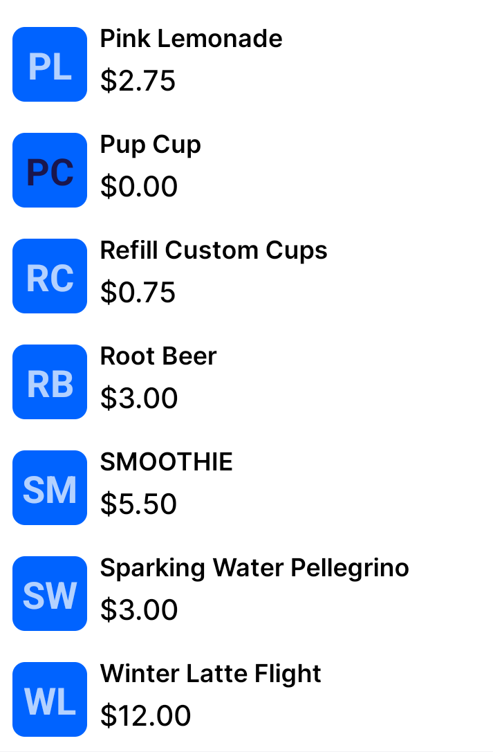 Menu Starks & Luce Coffee Parlour And Bakehouse Llc-7