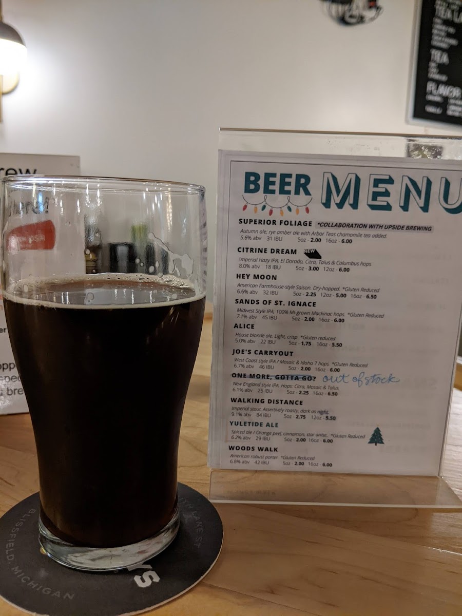 Menu Starling Lounge / Four Keys Brewing-5