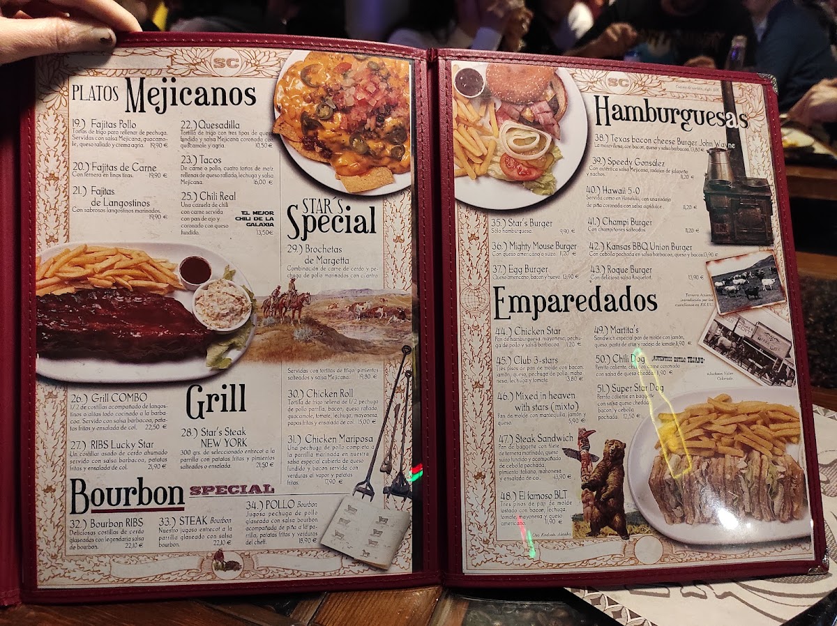 Menu Star's Cafe-2