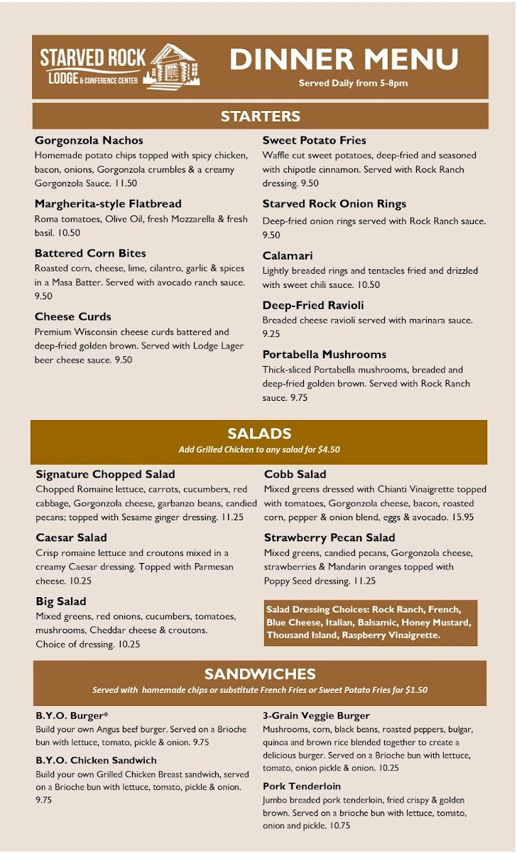 Menu Starved Rock Lodge Restaurant-3