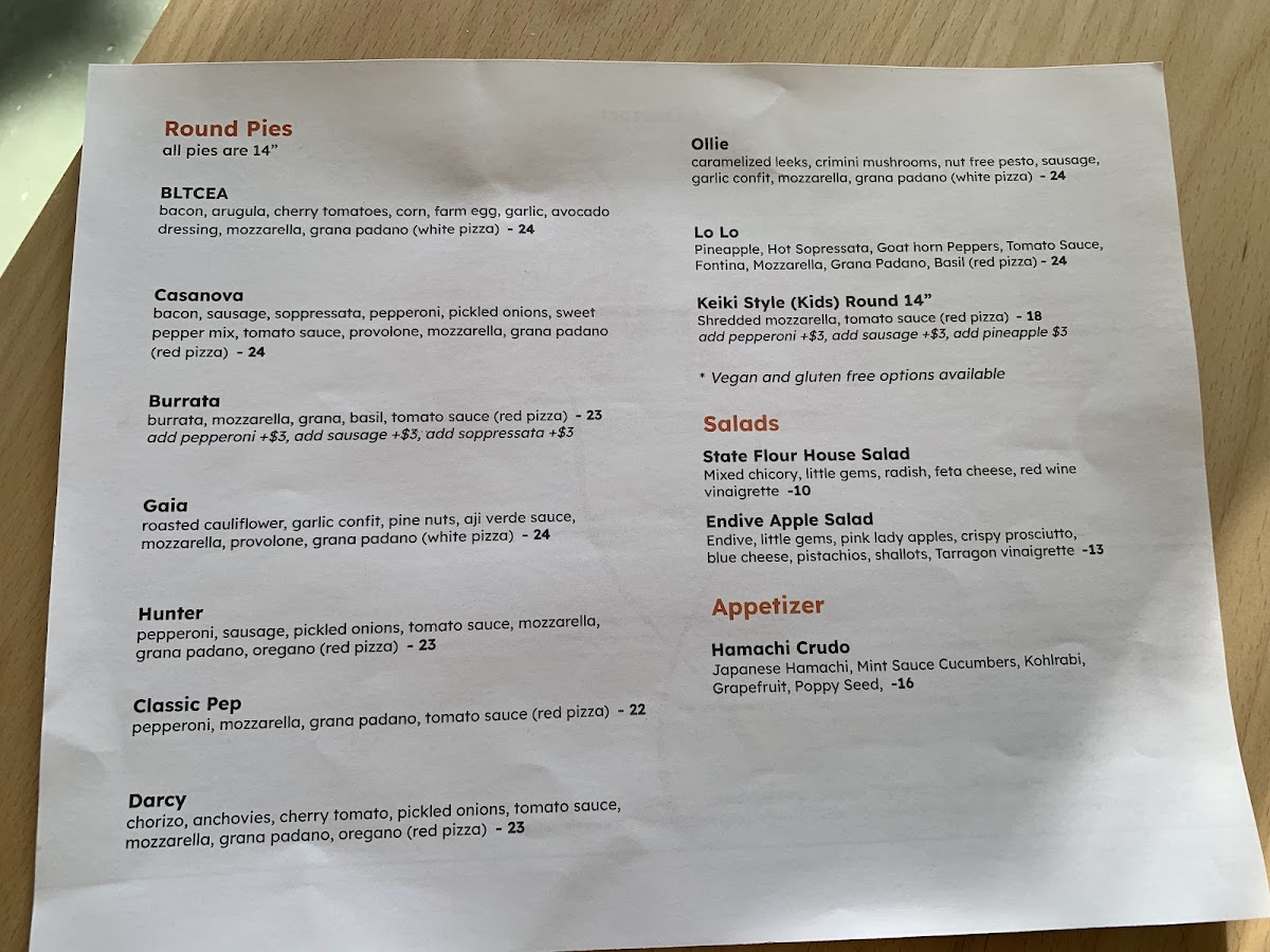 Menu State Flour Pizza Company-1