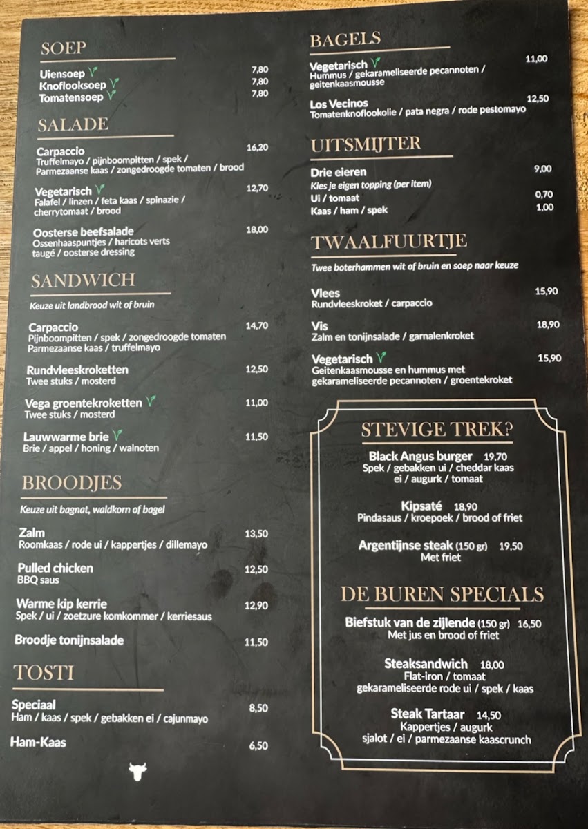 Menu Steakcafé De Buren-2
