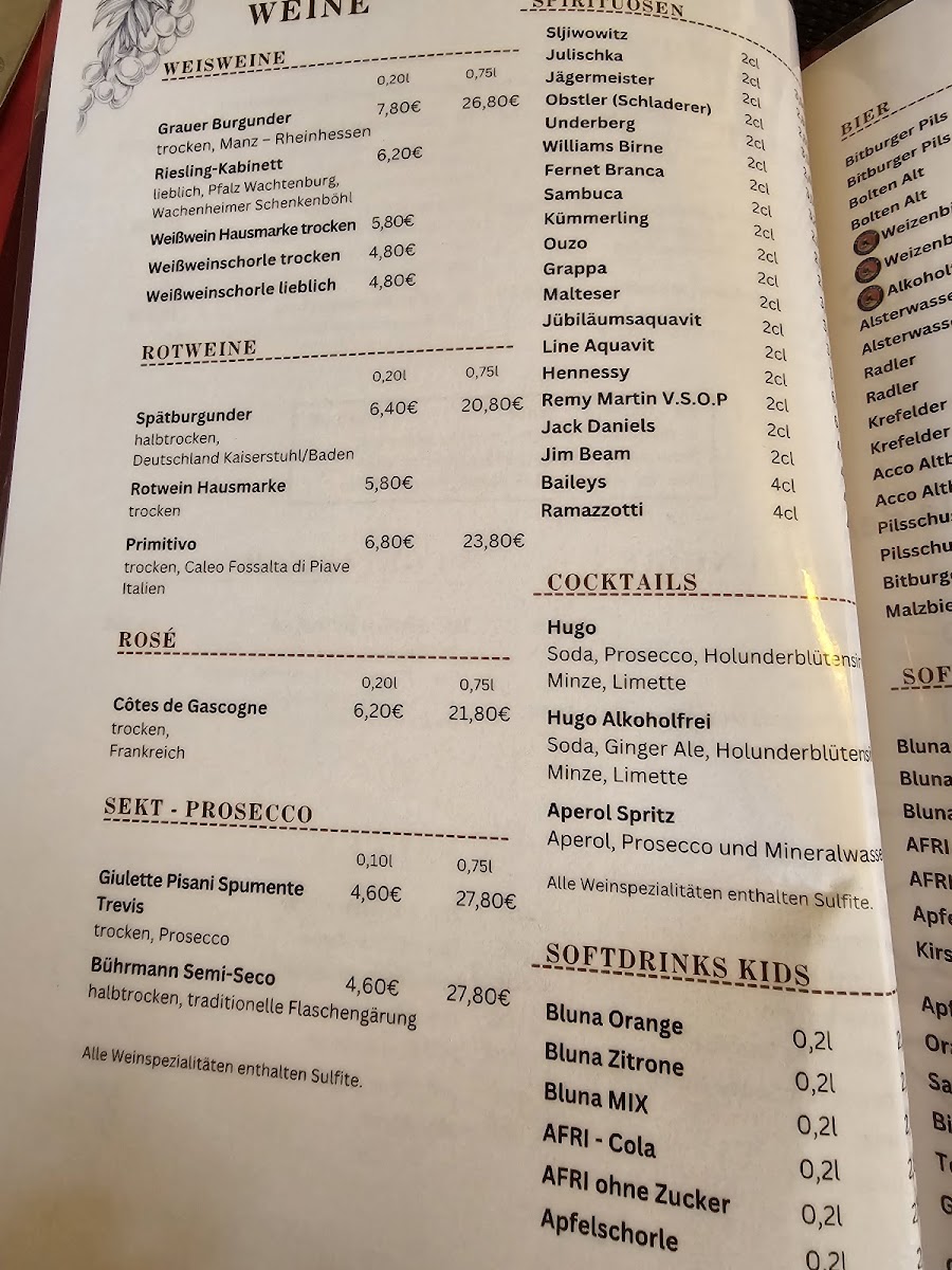 Menu Steakhaus - Restaurant- Mühlrather-Mühle-4