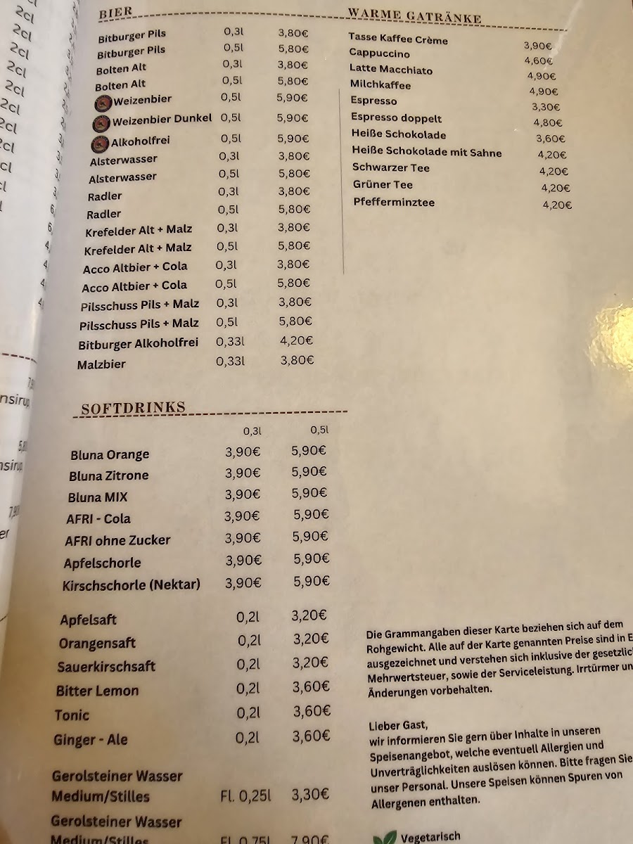 Menu Steakhaus - Restaurant- Mühlrather-Mühle-9