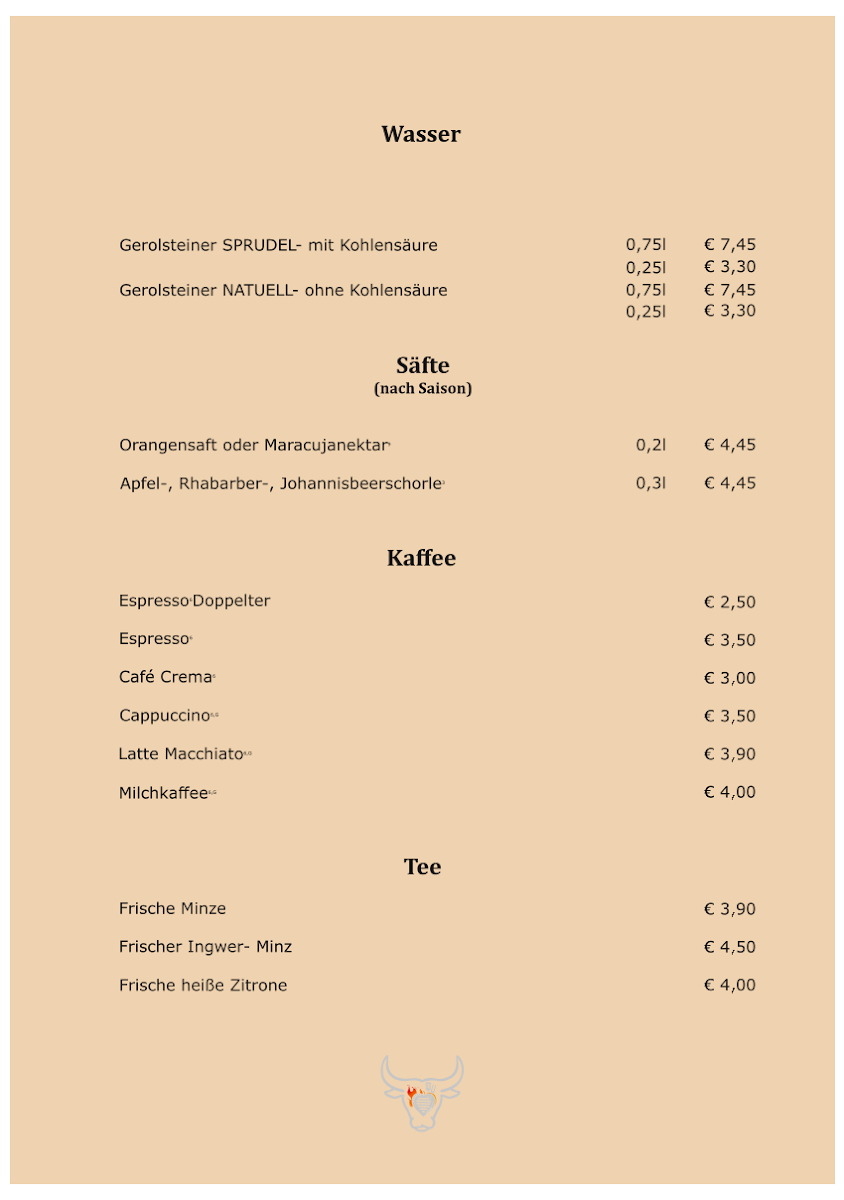Menu Steakhouse By Ilvi | Restaurant-9