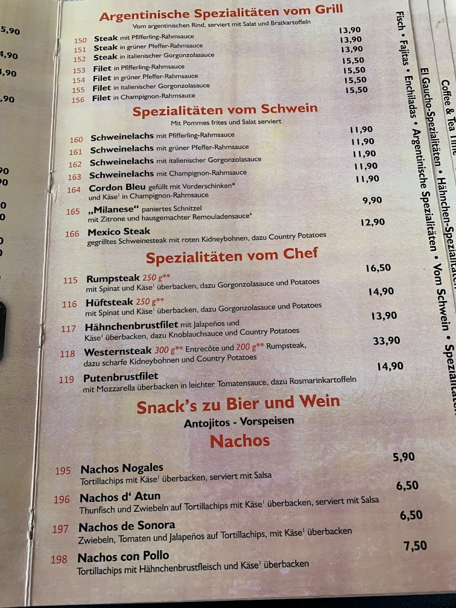 Menu Steakhouse El Gaucho-4