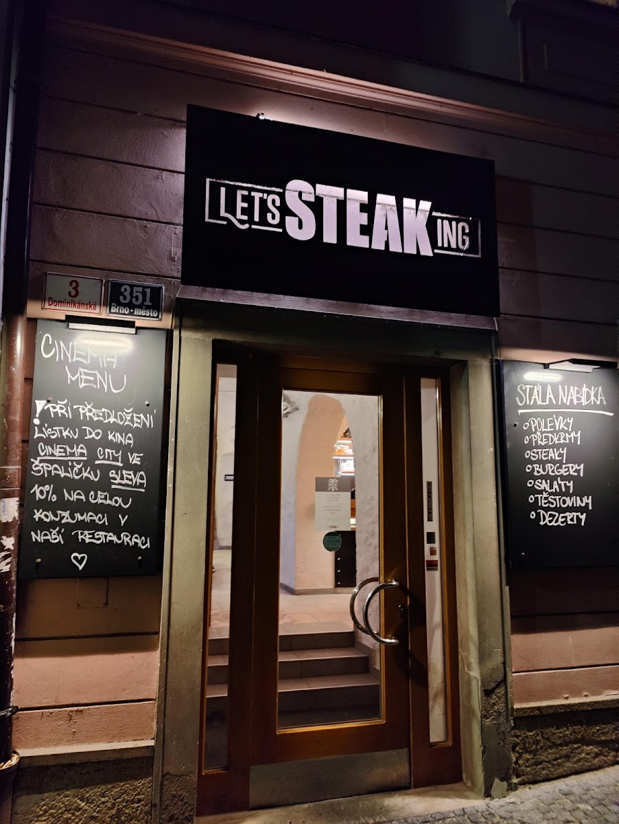 Steakhouse Let´s Steaking Brno