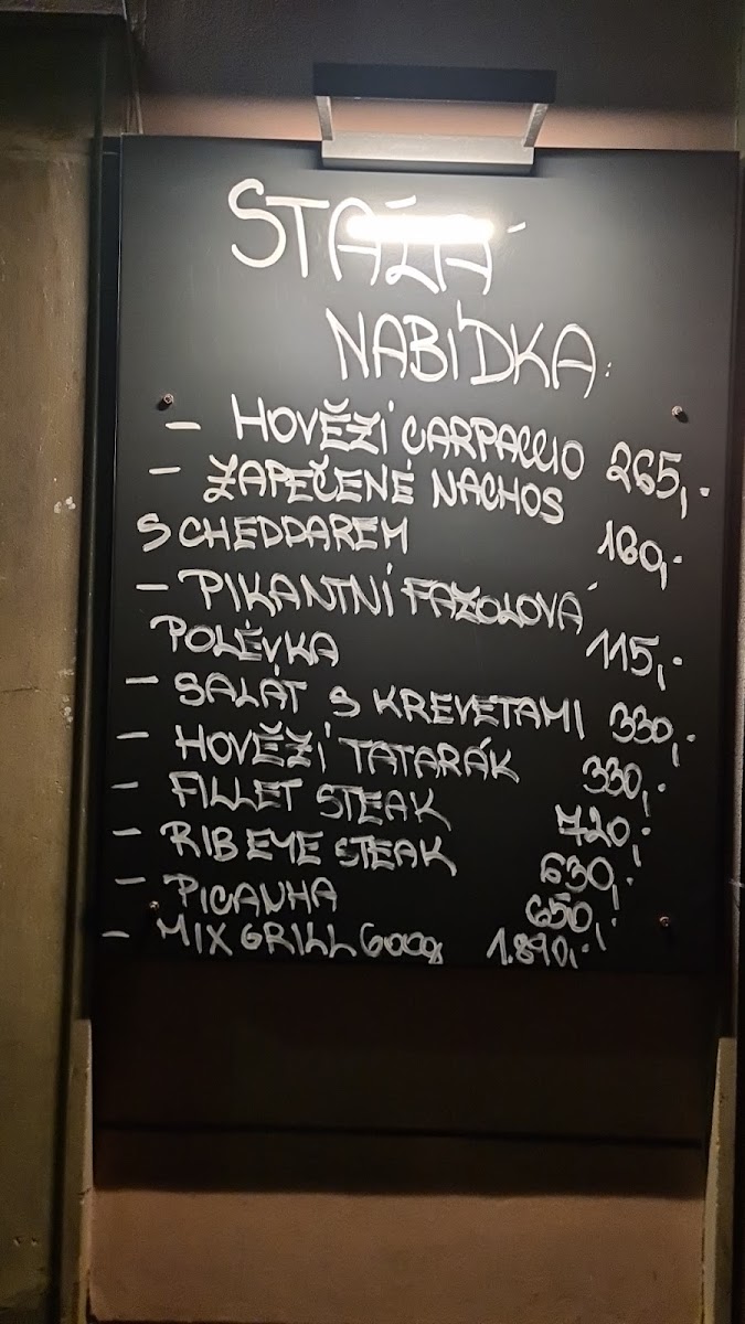 Menu Steakhouse Let´s Steaking Brno-3