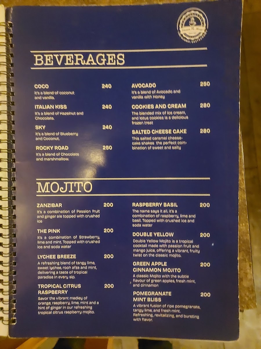 Menu Steam N Mugs The Global Gastronomy-2
