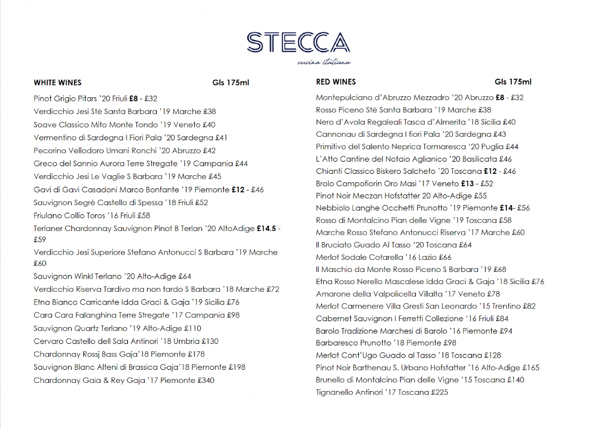 Menu Stecca-1