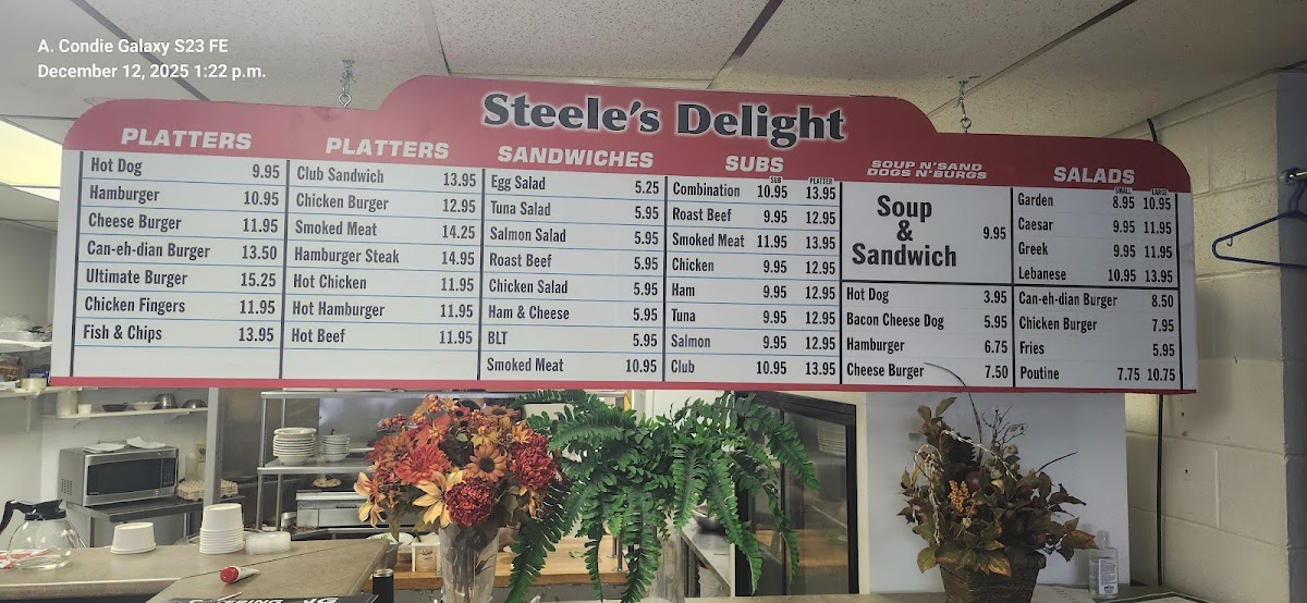 Menu Steele's Restaurant-3