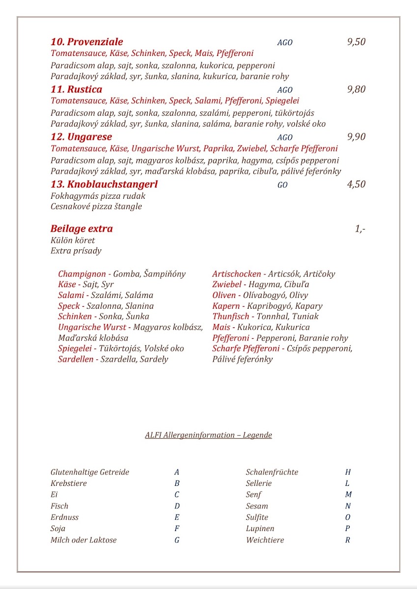 Menu Stefans Corner Restaurant Baráth Dezsi-10