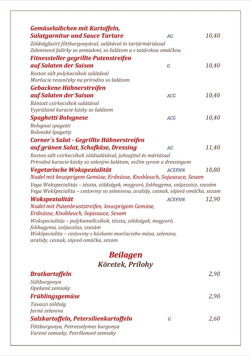 Menu Stefans Corner Restaurant Baráth Dezsi-5