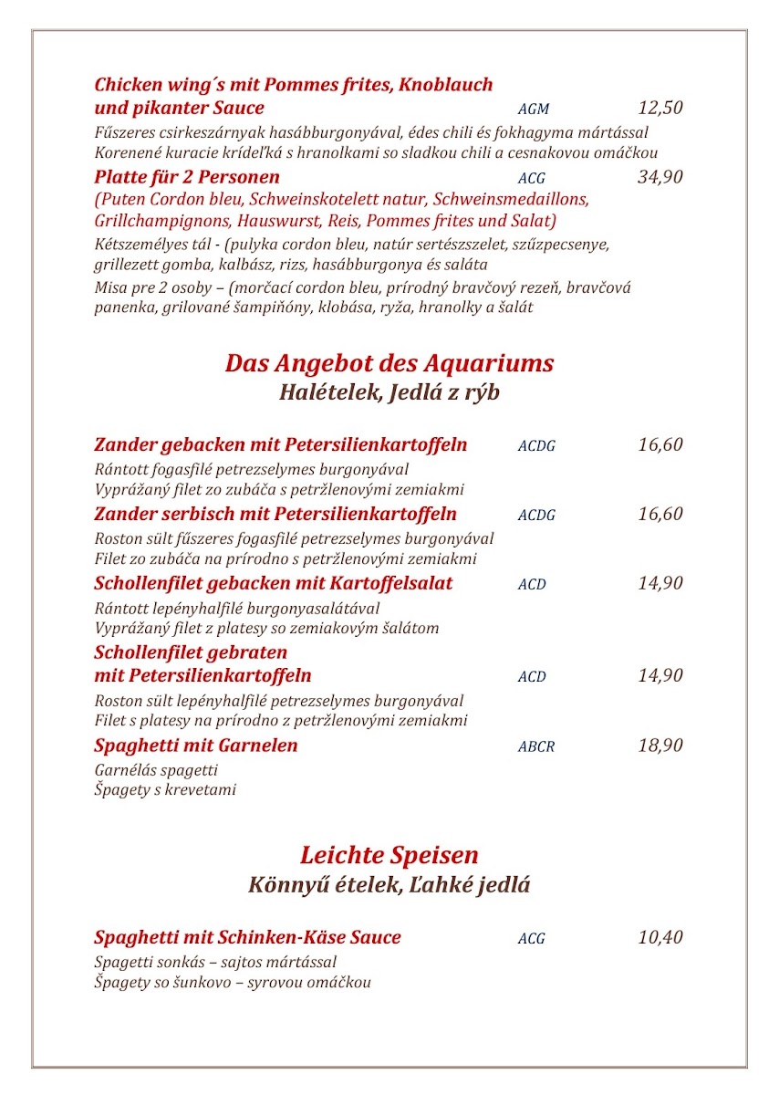 Menu Stefans Corner Restaurant Baráth Dezsi-7