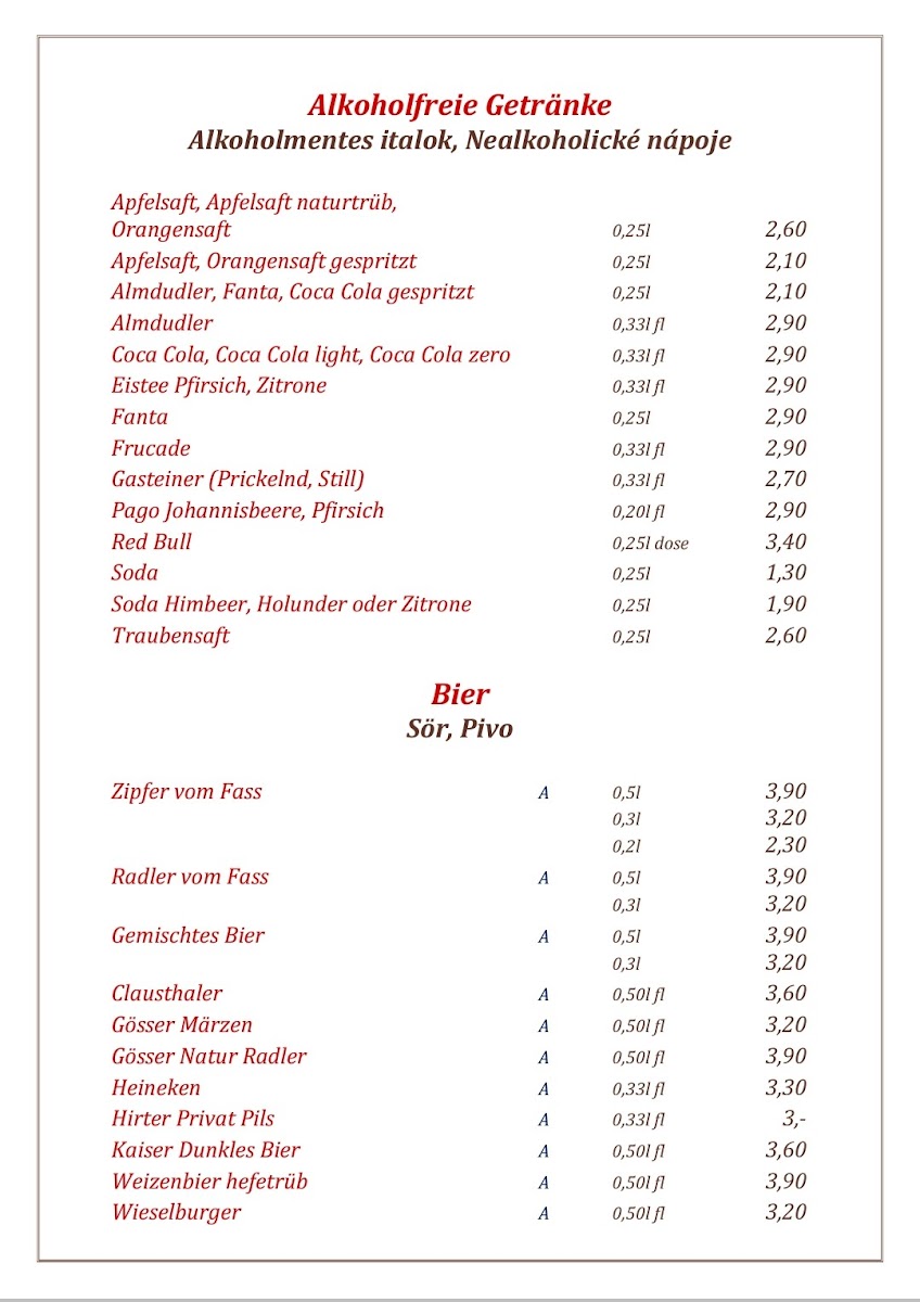 Menu Stefans Corner Restaurant Baráth Dezsi-9