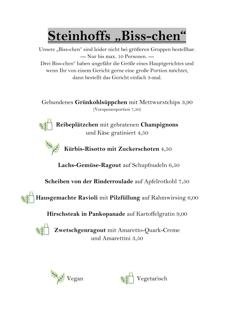 Menu Steinhoff Hotel & Gastronomie-2