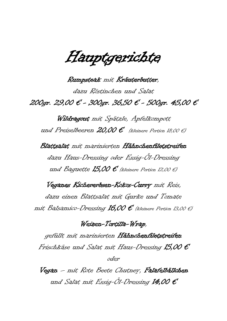 Menu Steinhoff Hotel & Gastronomie-5