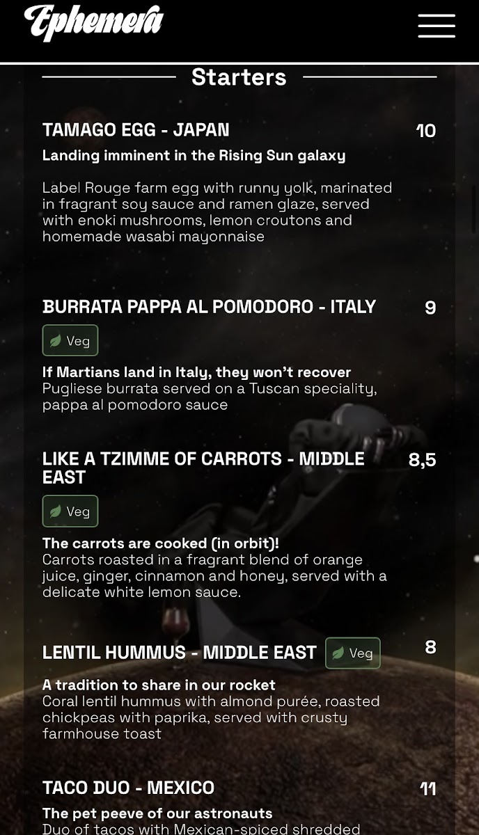 Menu Stellar By Ephemera-4