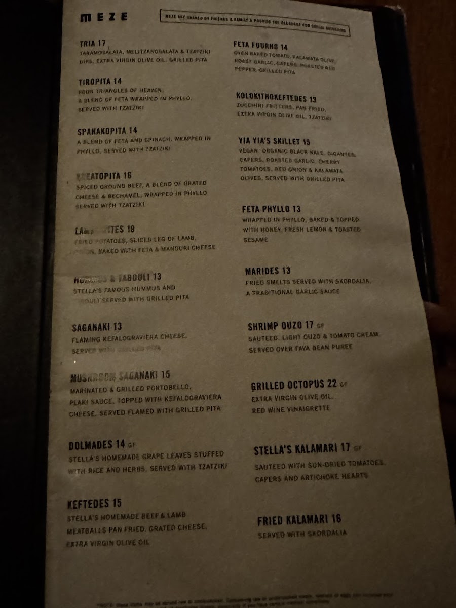 Menu Stella's-1