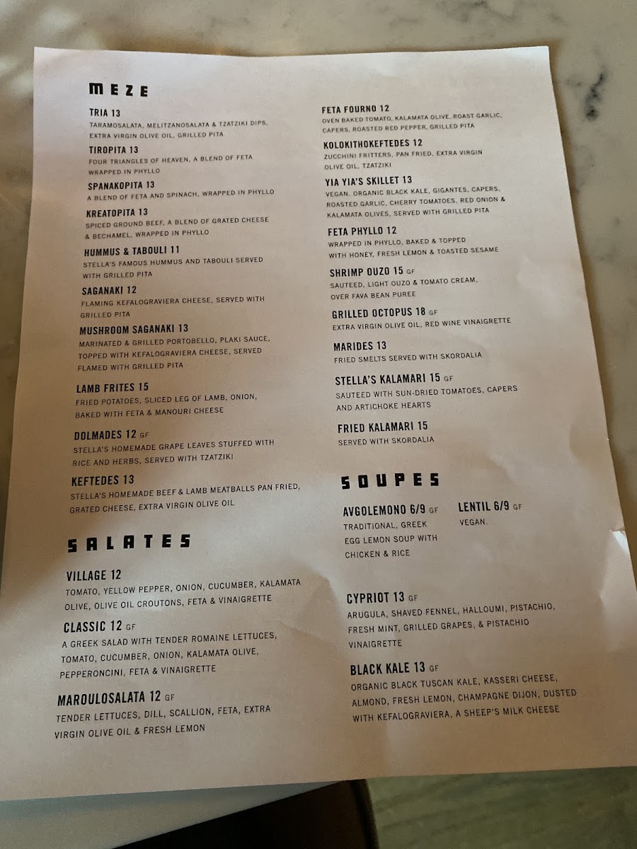 Menu Stella's-10