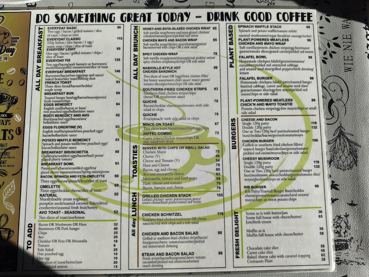 Menu Stellie's Cafe And Bakery-3