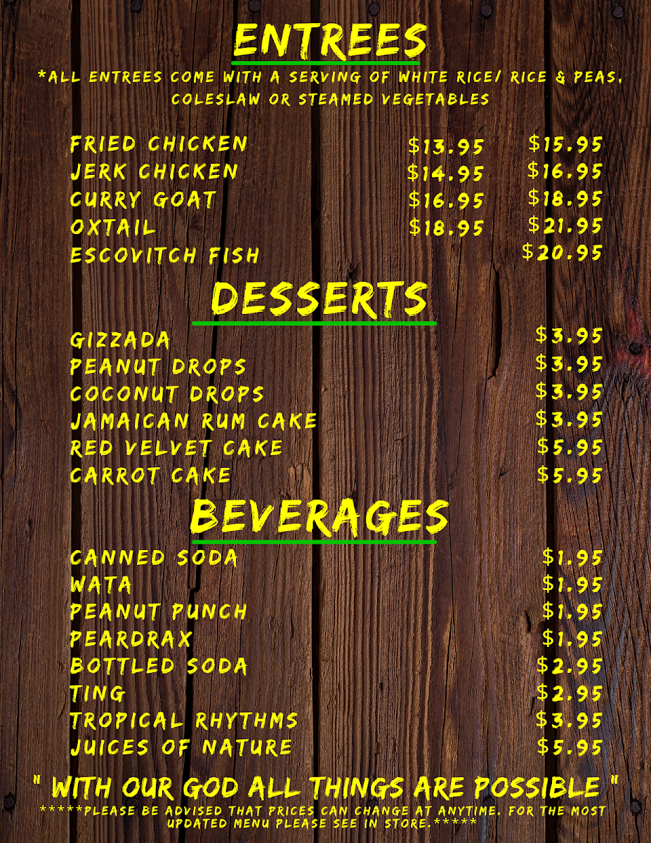 Menu Stelly's Cuisine & Catering-4
