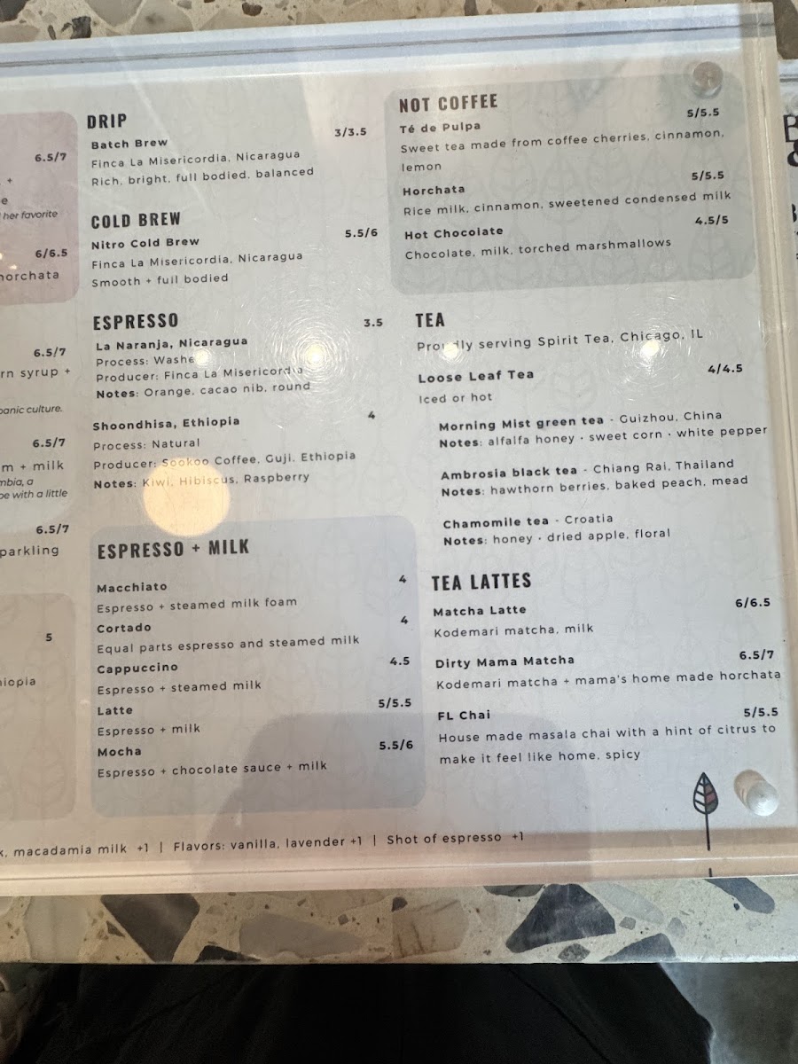 Menu Stemma Craft Coffee-1