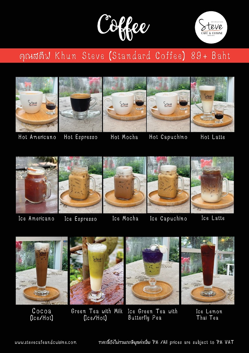 Menu Steve Cafe & Cuisine-10
