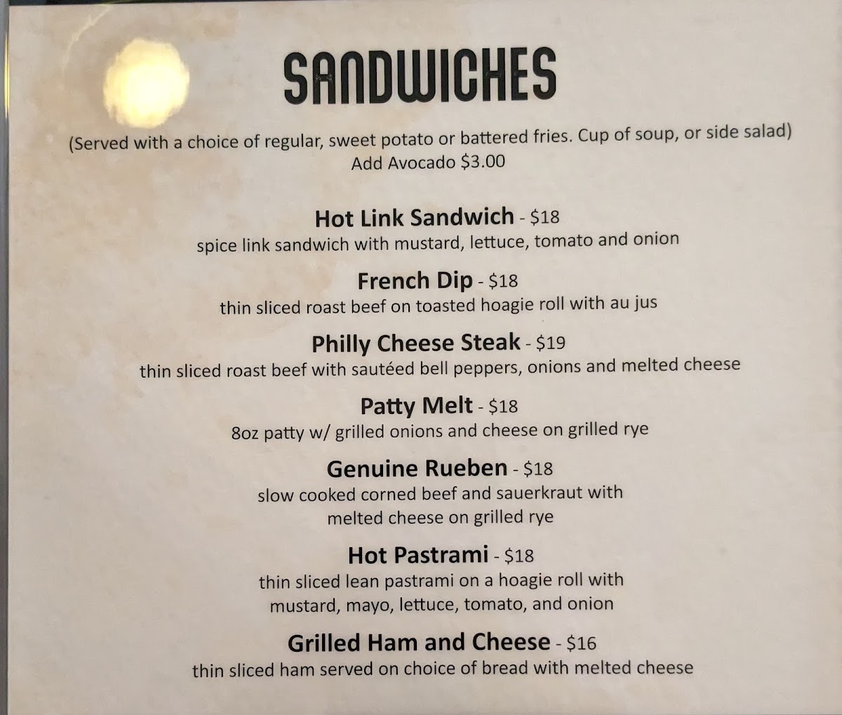 Menu Steves Sportsman Cafe-10