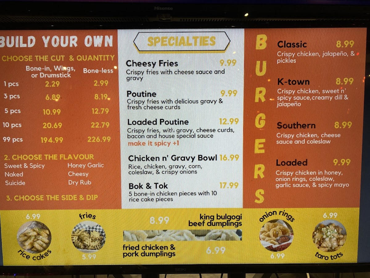 Menu Stevie's Chicken Joint-3