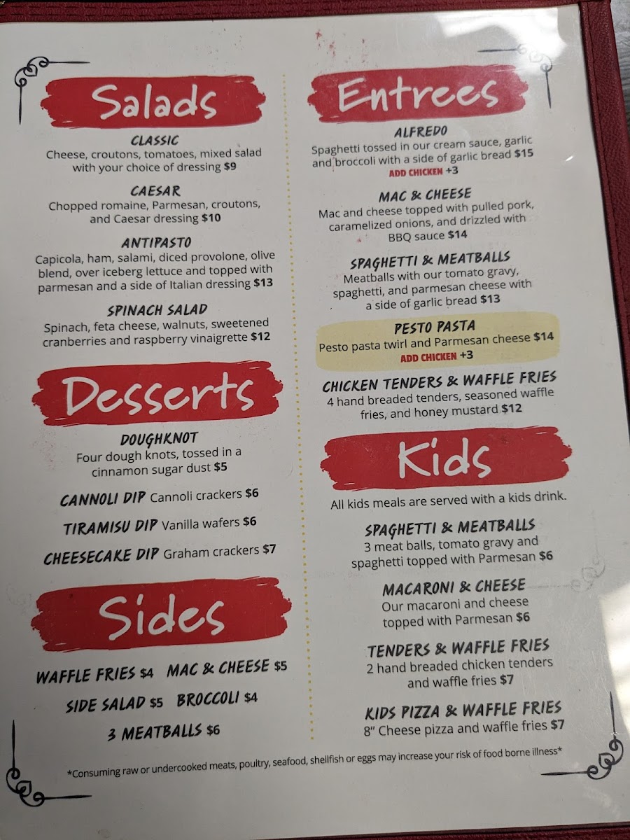Menu Sticks & Bricks Wood Fired Pizza-6
