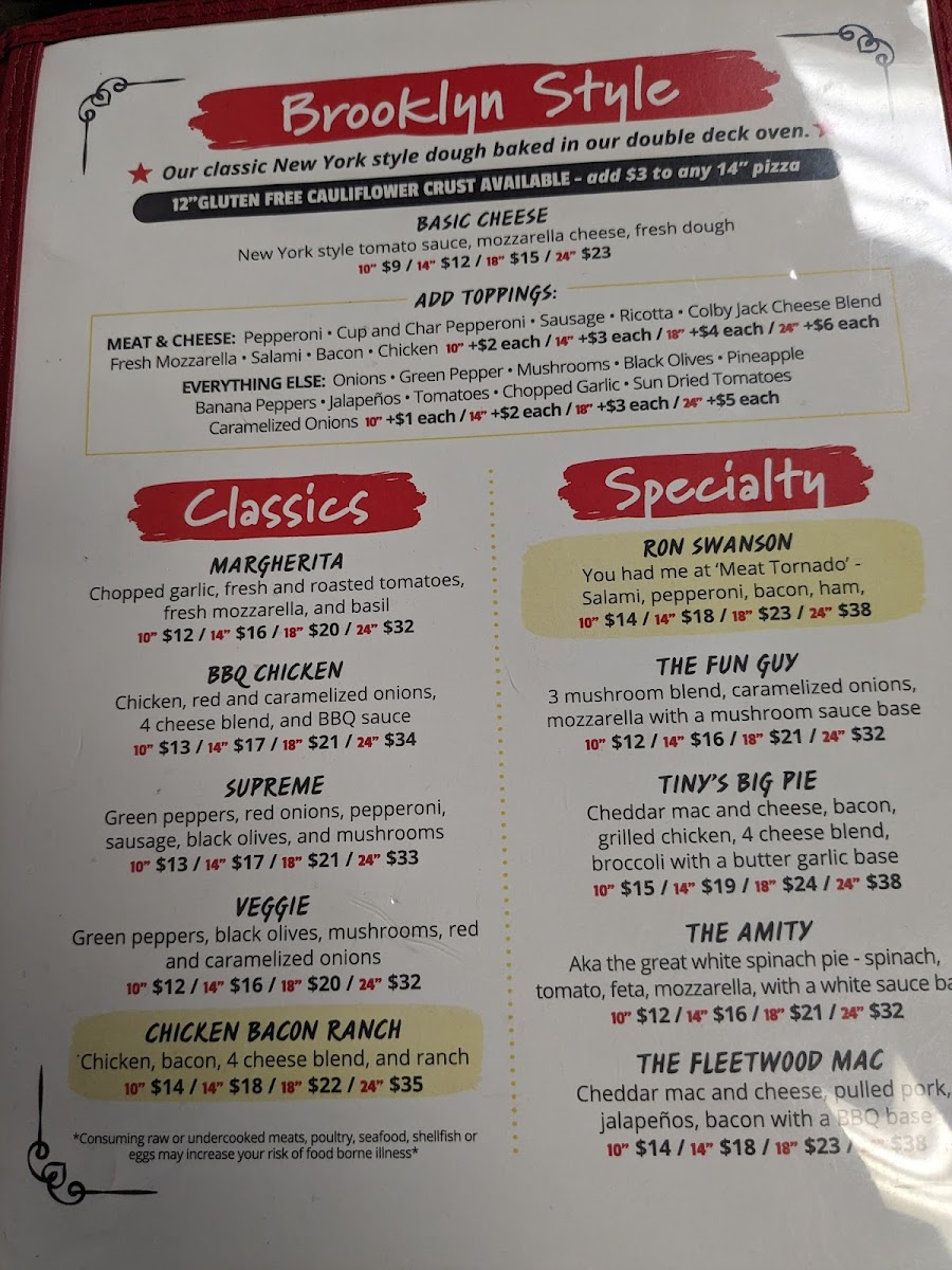 Menu Sticks & Bricks Wood Fired Pizza-8