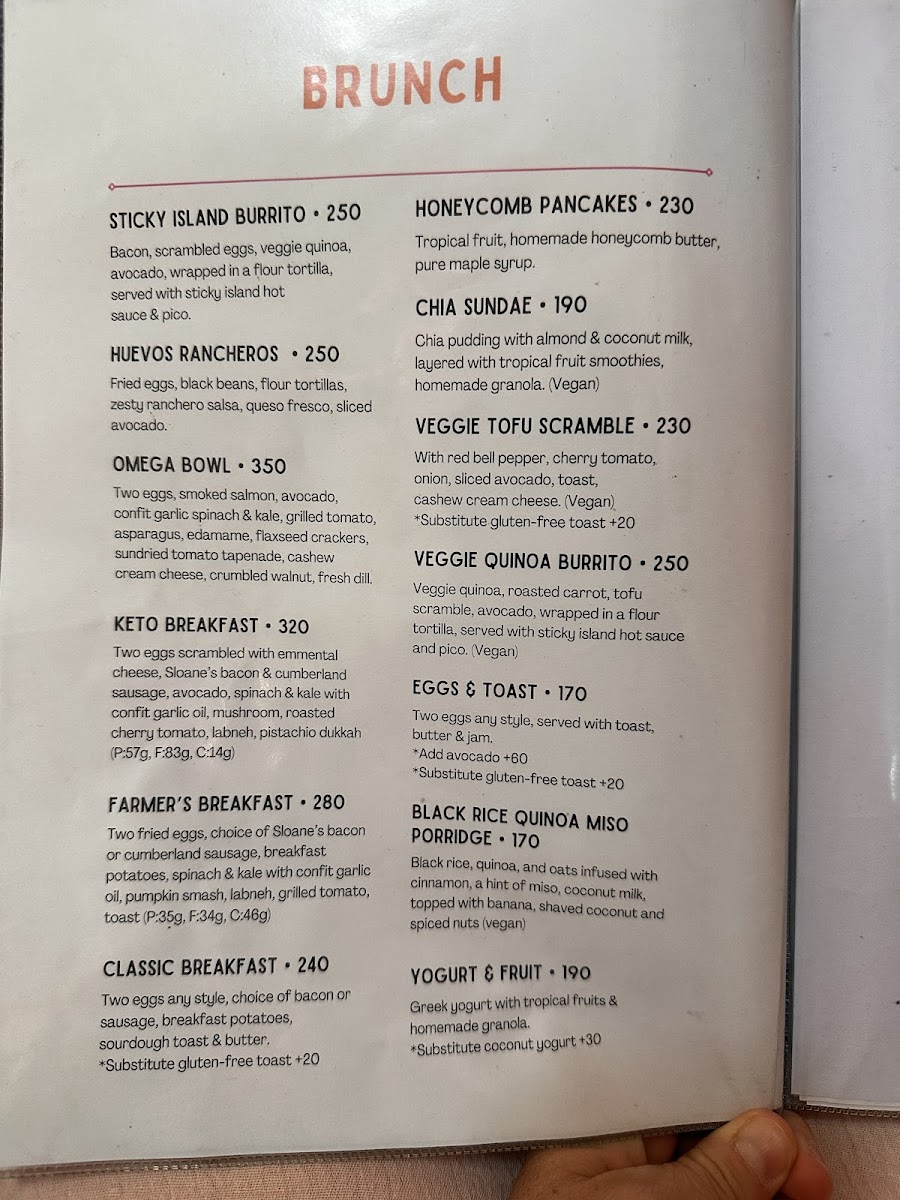 Menu Sticky Island Cafe-3