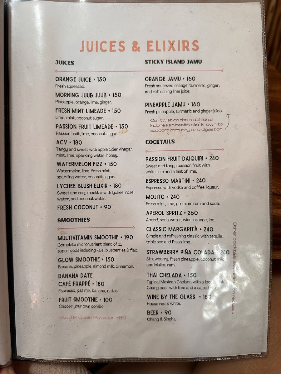 Menu Sticky Island Cafe-6