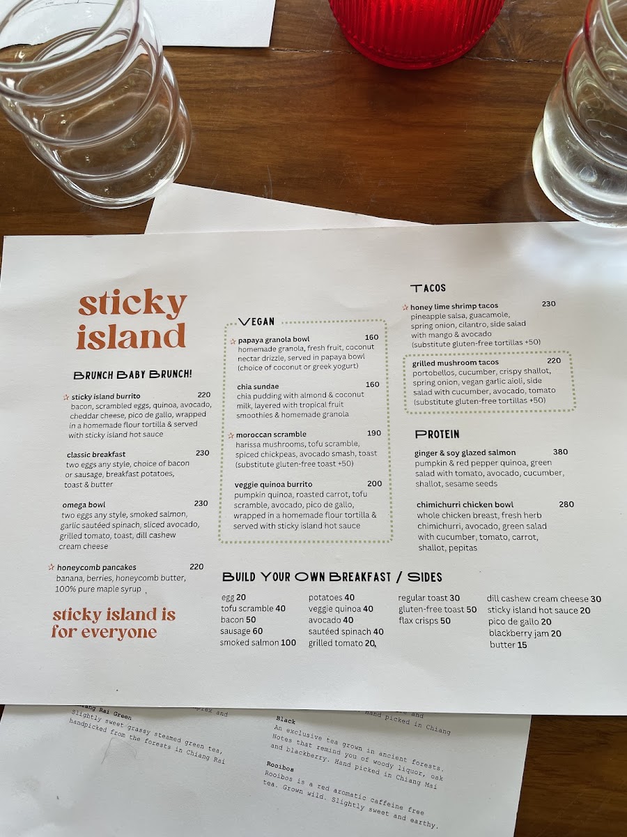 Menu Sticky Island Cafe-8