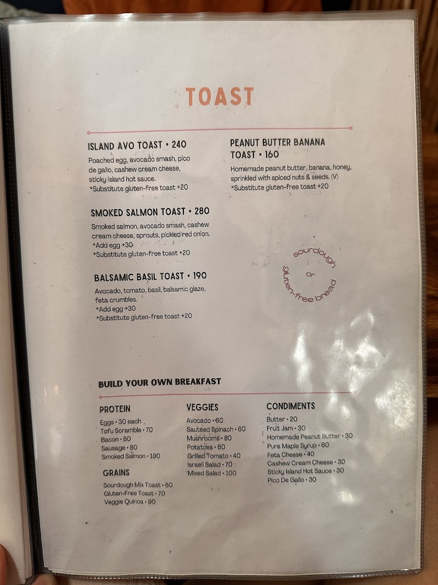 Menu Sticky Island Cafe-9