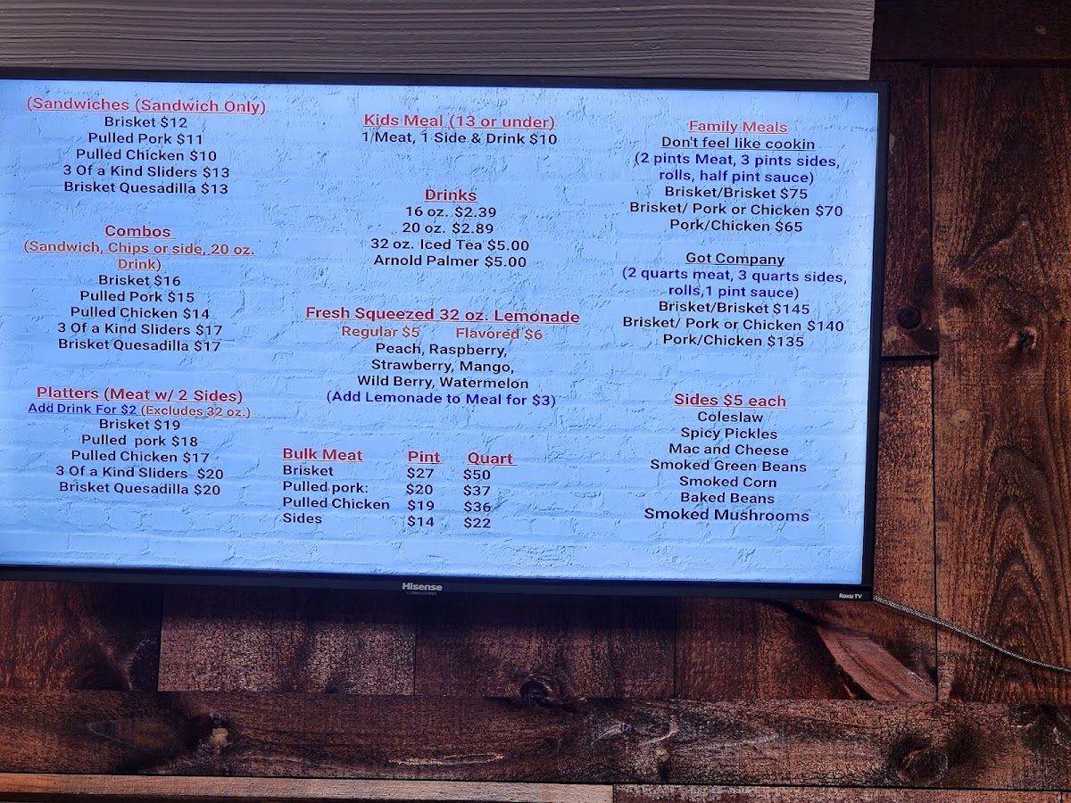 Menu Still Smokin' Bbq-4
