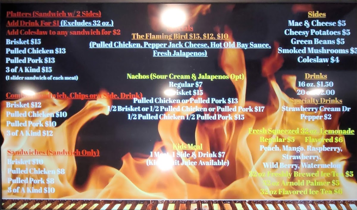 Menu Still Smokin' Bbq-5