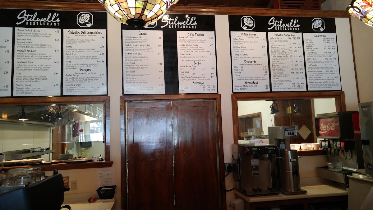 Menu Stilwell's Restaurant-4