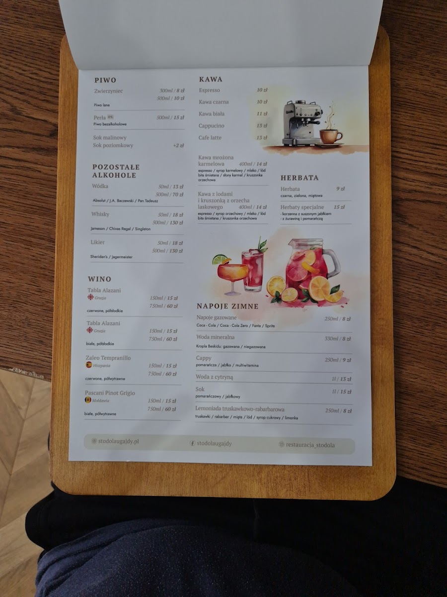 Menu Stodoła 'u Gajdy'-4